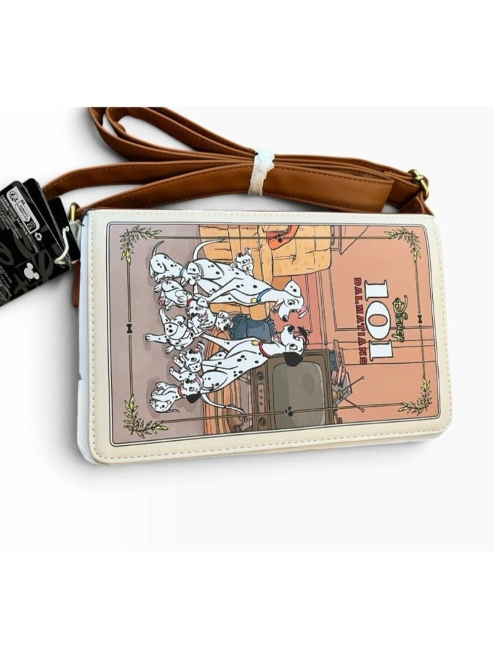 Loungefly Disney 101 Dalmatians Book Crossbody Bag